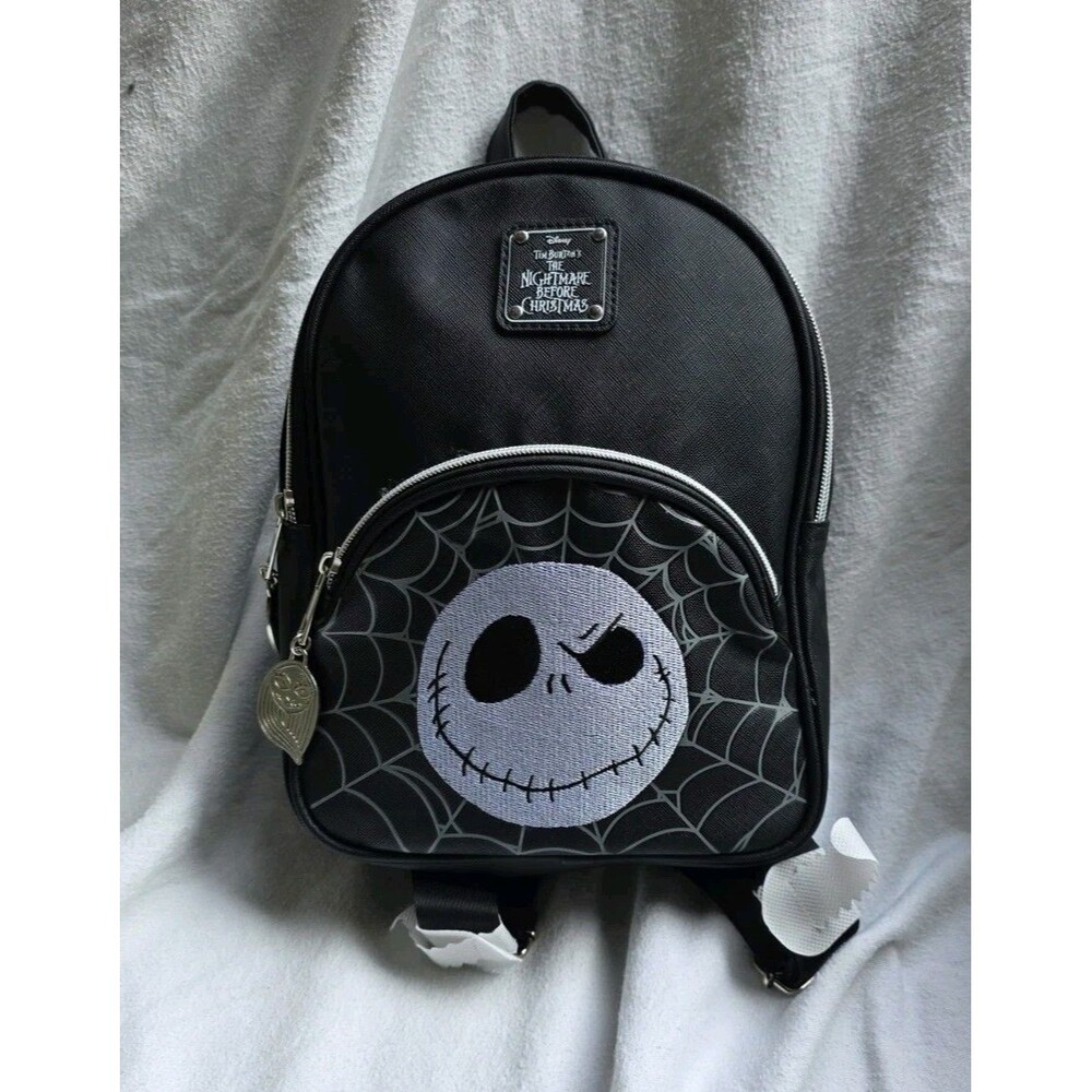 NWT Tim Burton's The Nightmare Before Christmas Backpack Black